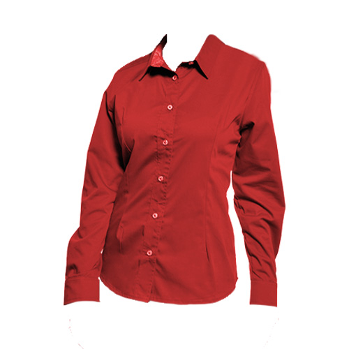 CAMISA PREZ VERONA DAMA MANGA LARGA - Vista 4